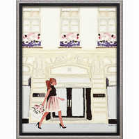 オマージュアート　A0006 ユーパワー アート額 オマージュ キャンバスアート「シャンパン