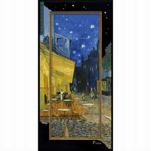 ユーパワー ビッグアート ?名画Lシリーズ?(ゴッホ「夜のカフェテラス」) BA10061 ユーパワー ビッグアート ?名画Lシリーズ?(ゴッホ「夜のカフェテラス」) BA10061