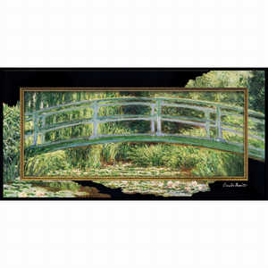 ユーパワー ビッグアート ?名画Lシリーズ?(モネ「睡蓮の池と日本の橋」) BA10064 ユーパワー ビッグアート ?名画Lシリーズ?(モネ「睡蓮の池と日本の橋」) BA10064