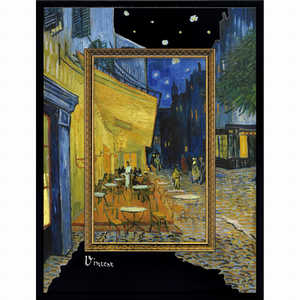 ユーパワー ビッグアート ?名画Sシリーズ?(ゴッホ「夜のカフェテラス」) BA04011 ユーパワー ビッグアート ?名画Sシリーズ?(ゴッホ「夜のカフェテラス」) BA04011