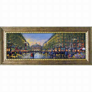 ユーパワー アート額 ギィ デサップ「オペラ通り」 GD20001 ユーパワー アート額 ギィ デサップ「オペラ通り」 GD20001