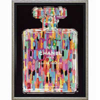 ユーパワー アート額 オマージュ キャンバスアート「パフューム