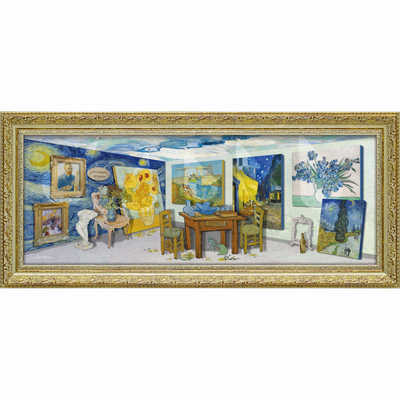 ユーパワー 白石 創多「ゴッホのアート アトリエ」 ST18003 の通販 