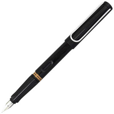 ラミー 万年筆｢Lamy safari｣L19(ブラック・EF極細字) LML19ブラック(FP 