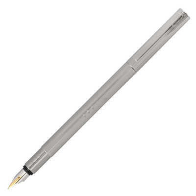 ラミー LAMY cp1 万年筆 ［中字(M)］ プラチナコート L53 の通販