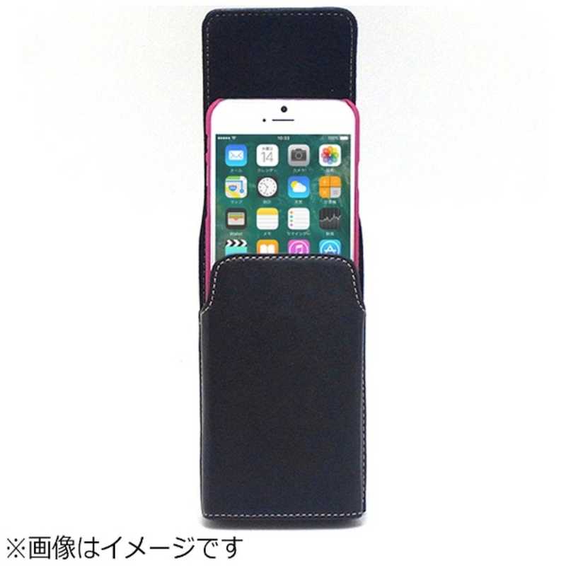 アスデック アスデック iPhone 8 カバー付スマホ収納ホルダー 縦型 ブラック SHIP12PV SHIP12PV