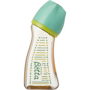 ズームティー Dr.Betta(ドクターベッタ) 哺乳びん ブレイン 広口 グリーン (240ml) ズームティー Dr.Betta(ドクターベッタ) 哺乳びん ブレイン 広口 グリーン (240ml)