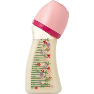 ズームティー Betta ドクターベッタ哺乳びん ブレイン 広口 WS4-240ml Flower (Pink) (PPSU) ズームティー Betta ドクターベッタ哺乳びん ブレイン 広口 WS4-240ml Flower (Pink) (PPSU)