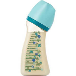 ズームティー Betta ドクターベッタ哺乳びん ブレイン 広口 WS4-240ml Flower (Blue) (PPSU) ズームティー Betta ドクターベッタ哺乳びん ブレイン 広口 WS4-240ml Flower (Blue) (PPSU)