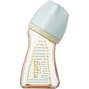 ズームティー Dr.Betta(ドクターベッタ) 哺乳びん ブレイン 広口 ベイビーブルー (160ml) ズームティー Dr.Betta(ドクターベッタ) 哺乳びん ブレイン 広口 ベイビーブルー (160ml)