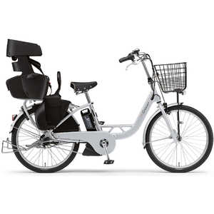 ヤマハ　YAMAHA 電動アシスト自転車 24インチ PAS Crew パス クルー マットライトグレー [3段変速] 【組立商品につき返品不可】 22PA24C