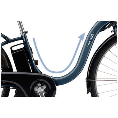 YAMAHA 電動アシスト自転車 PA26W 便利 人気