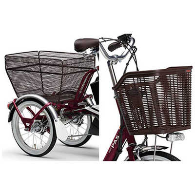 ヤマハ YAMAHA 電動アシスト自転車 PAS パス ワゴン [18(前輪)/16(後輪