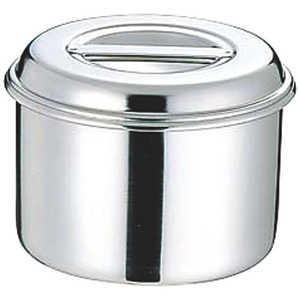 カンダ CLO 18-8浅型キッチンポット10cm(0.5L)手無 015110