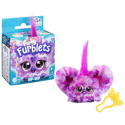 ファービー大小　まとめ売り　ファービー　 パープル　ファーブレッツ　ヒップホップ ハズブロジャパン Furby（ファービー） F8896 Furblets（ファー