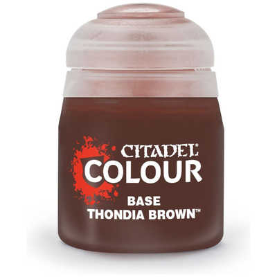 GAMESWORKSHOP 21－58 シタデルカラー BASE：THONDIA BROWN（12ml） の