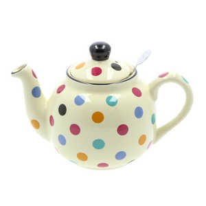 ロンドンポタリー London Pottery ティーポット 2カップ用 アイボリードット LPTEAPOT2CUP ロンドンポタリー London Pottery ティーポット 2カップ用 アイボリードット LPTEAPOT2CUP
