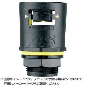 ABB アダプタフレックス 防水フレキコネクタ Adaptalok ATS ストレートコネクタ 34サイズ用 M32おねじ付き ロックナット付属 AT34M32ABLY