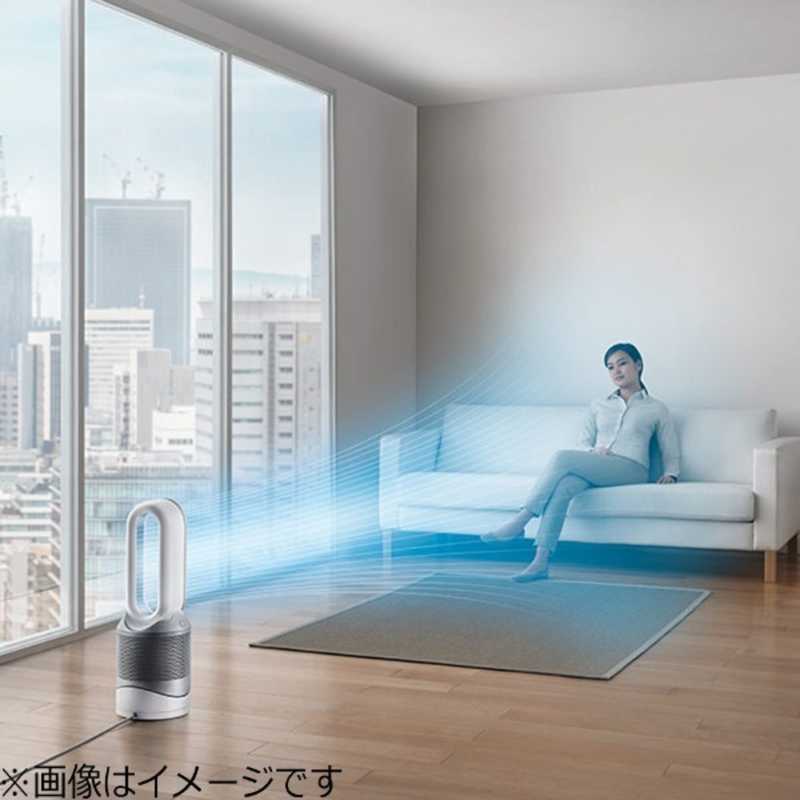 ダイソン　dyson ダイソン　dyson (DCモーター搭載)リモコン・空気清浄機能付ファンヒーター Dyson Pure Hot + Cool(ダイソンピュア ホット+クール)(～8畳) ホワイト シルバー HP00WS HP00WS