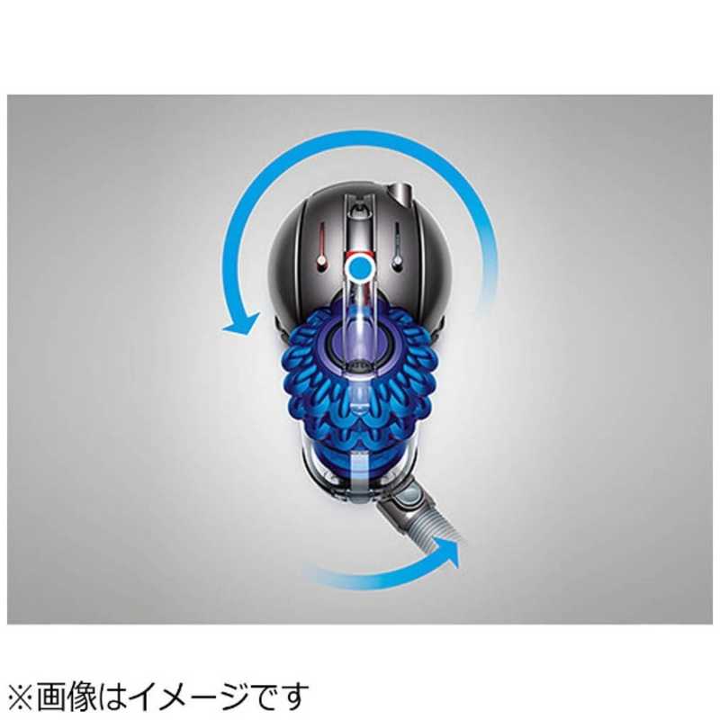 ダイソン　dyson ダイソン　dyson サイクロン式掃除機 DysonBallFluffy ブルー/レッド CY24FF [サイクロン式 /コード式] CY24FF CY24FF