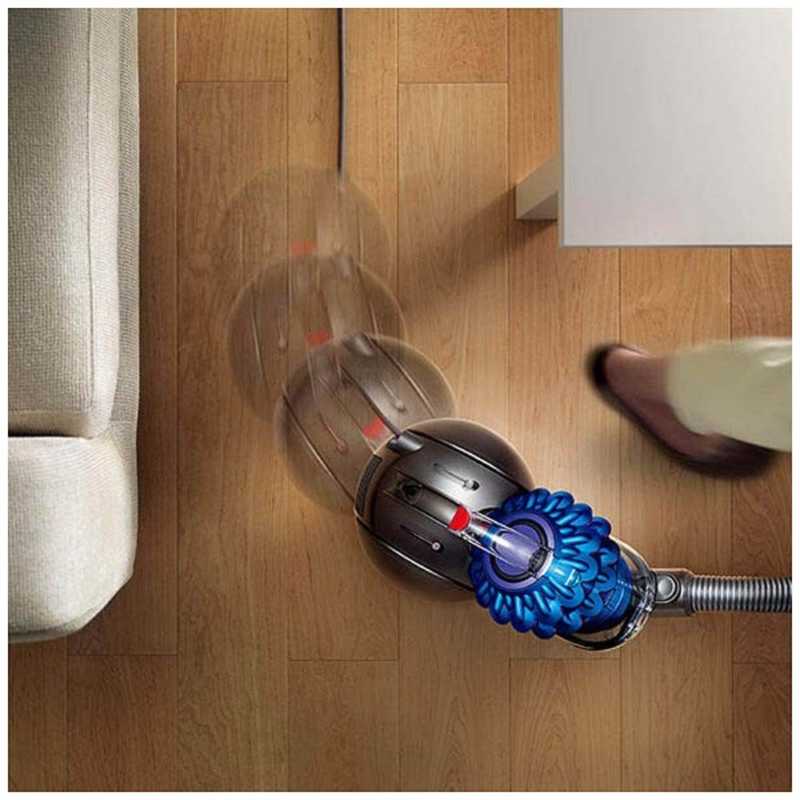 ダイソン　dyson ダイソン　dyson サイクロン式掃除機 DysonBallFluffy ブルー/レッド CY24FF [サイクロン式 /コード式] CY24FF CY24FF