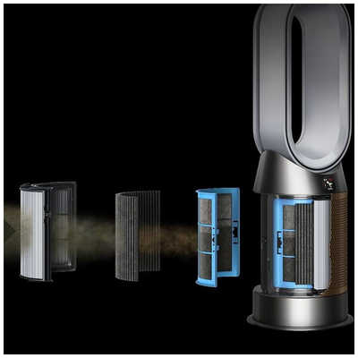 ダイソン　dyson 空気清浄ファンヒーター Dyson Purifier Hot + Cool Formaldehyde ホワイト／ゴールド  [リモコン付き] HP09WG