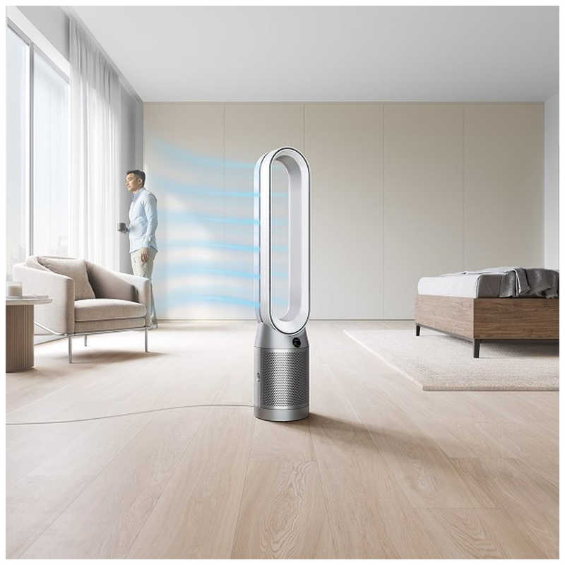 ダイソン　dyson ダイソン　dyson Purifier Cool Autoreact 空気清浄ファン　※アプリ非対応モデル　ホワイト / ニッケル TP7AWN TP7AWN