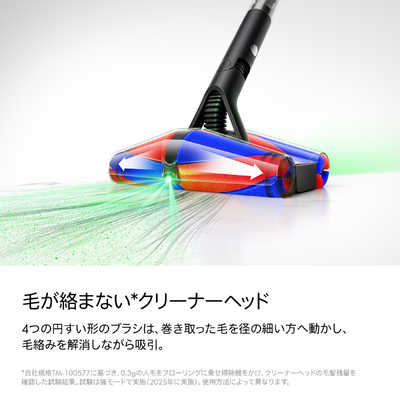 ダイソン掃除機 Dyson PencilVac Fluffycones スペア 新登場Dyson PencilVac Fluffycones™コードレスクリーナー LEDが