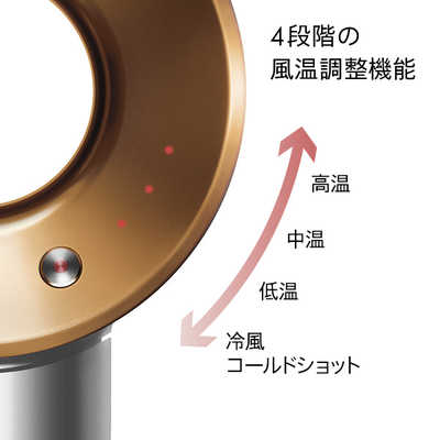 ダイソン　ヘアドライヤー ニッケル　コッパー Dyson Supersonic™ヘアドライヤー ニッケル／コッパー (HD08