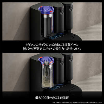 ダイソン dyson Spot＋Scrub Ai ダストステーション搭載 ロボット掃除