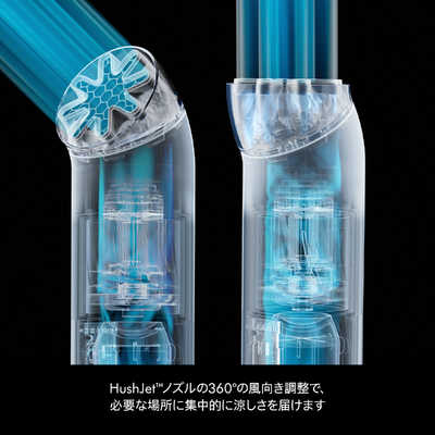 ダイソン dyson ハンディファン Dyson HushJet Mini Coolファン