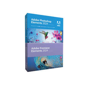 ADOBE Photoshop Elements ＆ Premiere Elements 2024 日本語版 MLP 通常版 65329078