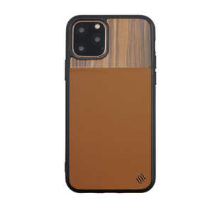 AEGIS iPhone 11 6.1 ECO쥶 GENUINE WOOD BACK SHELL/BG UUIPEFHS37