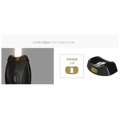 CYDEN 光美容器 スムーズスキン pure fit ブラック [フラッシュ