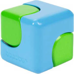 石川玩具 bopster Neon CUBE SPINNER ブルーグリーン CNEONSPINNERBLGR