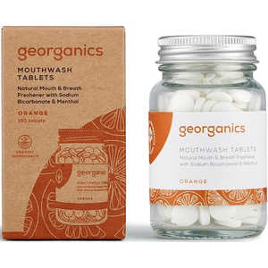 ダイショートレーディング georganics(ジオーガニクス)マウスウォッシュタブレット 180粒 オレンジ