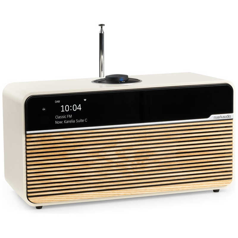 RUARKAUDIO RUARKAUDIO Smart Music System R2 Mk4 ライトクリーム［Bluetooth対応 /ワイドFM対応］ R2DX-LCR R2DX-LCR