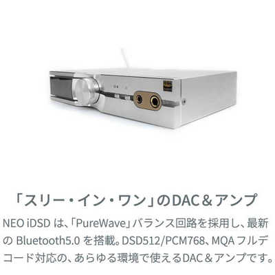IFIAUDIO ヘッドフォンアンプ NEO iDSD + iPower Elite 5V