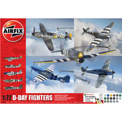 エアフィックス 1/72 Dデイ 戦闘機5機入り スターターセット の通販