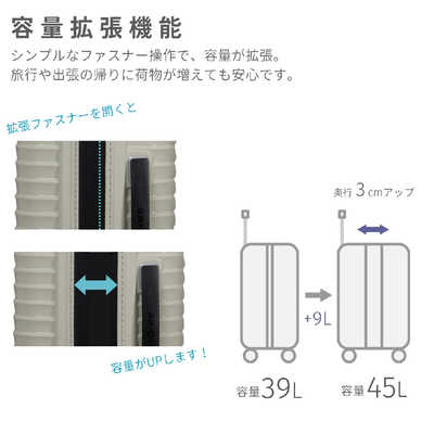 サムソナイト アップスケープ スピナー75 大容量×超軽量スーツケース L