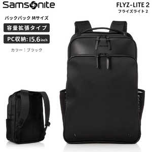 サムソナイト バックパック Mサイズ エキスパンダブル 拡張機能付 フライズライト 2 ブラック QI1*09001 サムソナイト バックパック Mサイズ エキスパンダブル 拡張機能付 フライズライト 2 ブラック QI1*09001