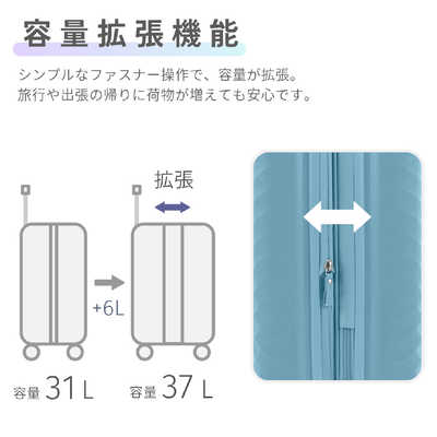 アメリカンツーリスター 拡張機能付スーツケース 機内持込 Sサイズ 1