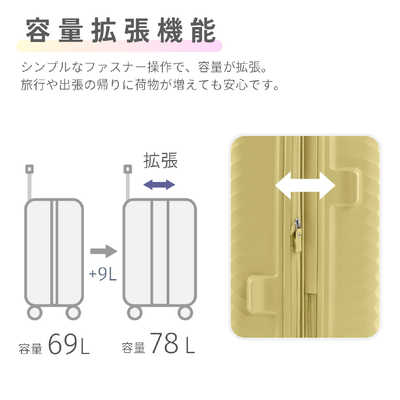 アメリカンツーリスター 拡張機能付スーツケース 無料預入 Mサイズ 4