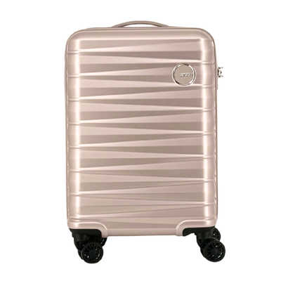アメリカンツーリスター　機内持ち込み対応・軽量ABSスーツケース(1〜3泊用) BRINK (ブリンク) ［TSAロック搭載］ ライトゴールド　QH4＊52008 アメリカンツーリスター 機内持ち込み対応・軽量ABSスーツケース(1～3
