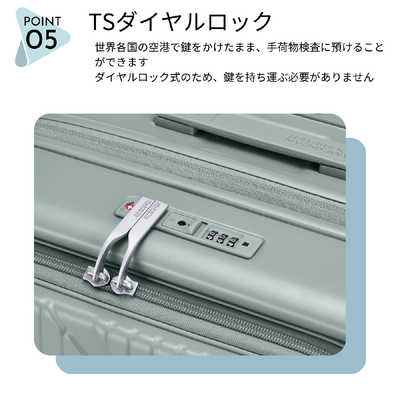 アメリカンツーリスター ストッパー付スーツケース PCポケット 14