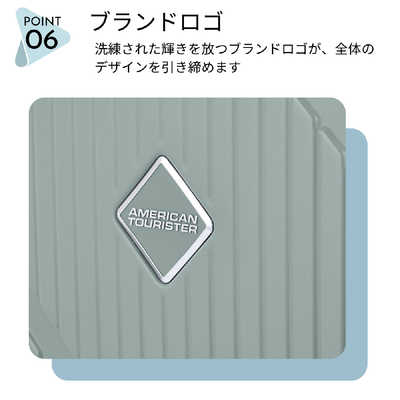 アメリカンツーリスター ストッパー付スーツケース ブックオープン