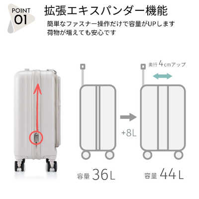 アメリカンツーリスター フロントオープンキャリー 機内持ち込み S