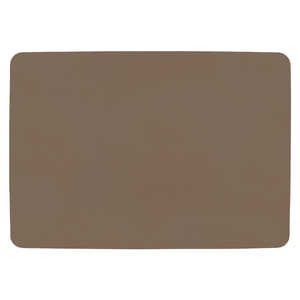 TISECO ランチョンマット レザー ZICZAC TOGO Placemat Rectangle 長方形 ZZ0435BROWN