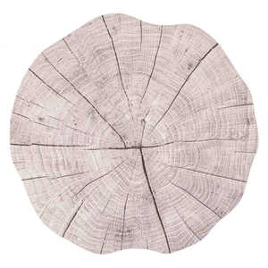 TISECO ランチョンマット ZICZAC TOGO TREE TRUNK Placemat ZZ0556WHITE