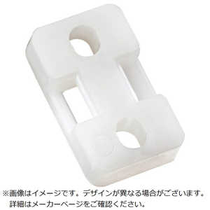 ABB TY-Rap 結束バンド用ミニマウントベース(ねじ固定タイプ) ミニマウンティングベース(平板タイプ)標準(ナチュラル色)タイ幅最大7.6mm500個入り TC815TB ABB TY-Rap 結束バンド用ミニマウントベース(ねじ固定タイプ) ミニマウンティングベース(平板タイプ)標準(ナチュラル色)タイ幅最大7.6mm500個入り TC815TB